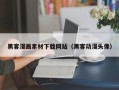 定西黑客漫画素材下载网站（黑客动漫头像）